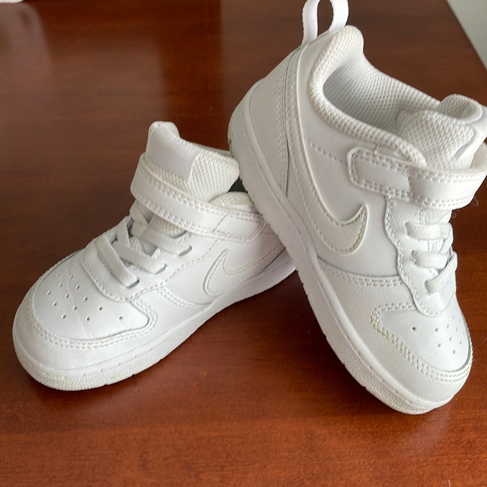 KIDS' NIKE LITTLE KID COURT BOROUGH LOW 2 SNEAKERS